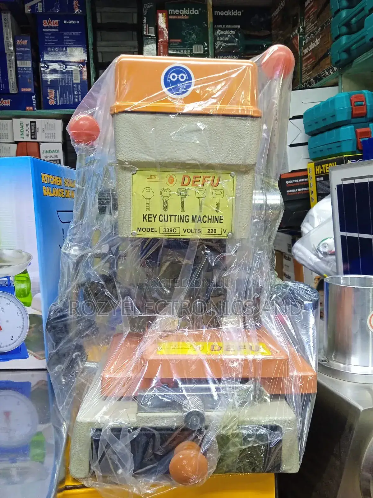 Key Cutting Machine Available