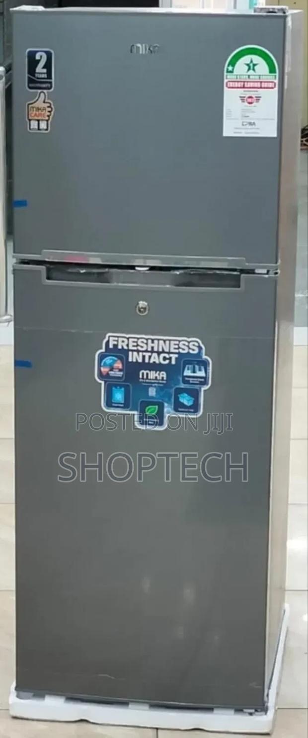 Mika 138L Double Door Fridge - main view