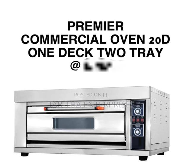 Commercial Electric Oven Cooker One Decker Two Tray