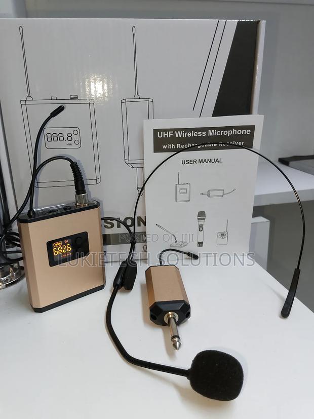 Good and Reliable Professional Wireless Headset Microphone - thumbnail 3