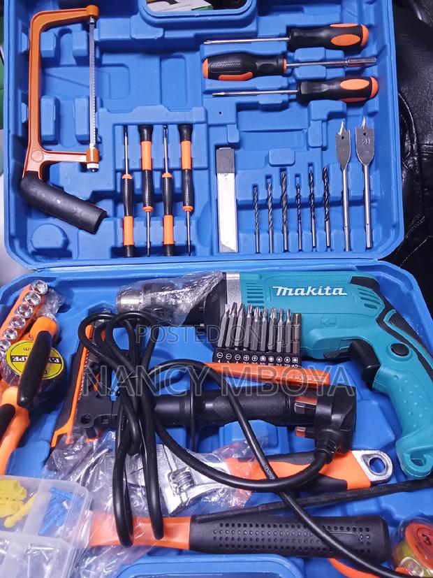 117 PCS Corded Makita Drill 250v - thumbnail 2