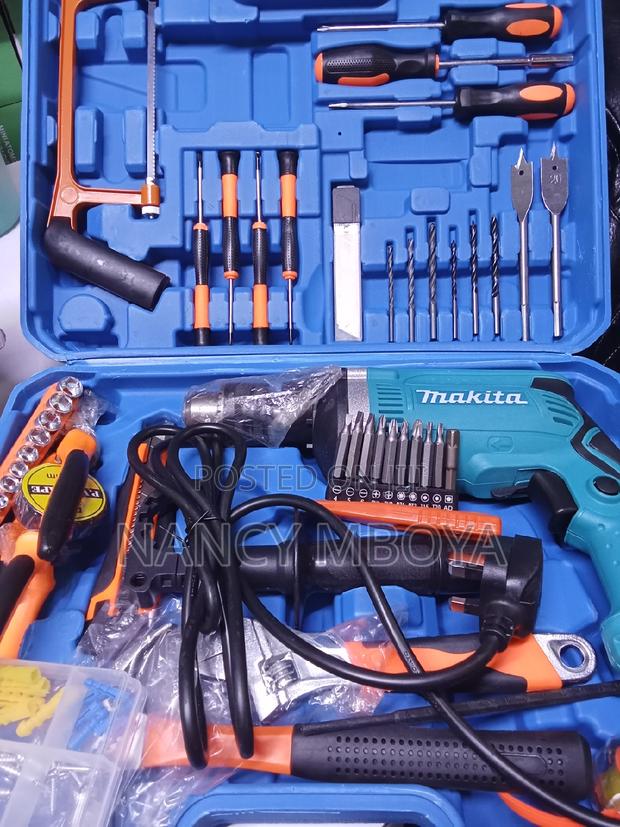 117 PCS Corded Makita Drill 250v - thumbnail 3