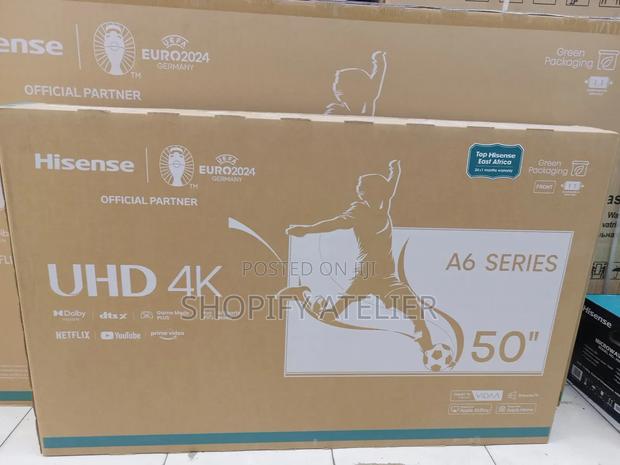 Hisense 50" UHD A6 Series Smart Tv - thumbnail 4