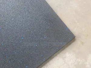 15mm Classic Rubber Gym Flooring Blue Fleck