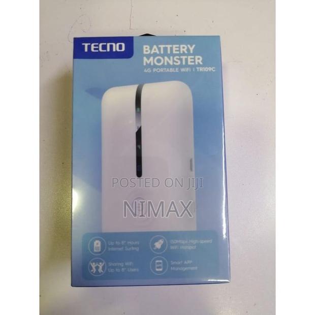 Tecno TR109 4G LTE Portable Single Band Mifi Device | Up To