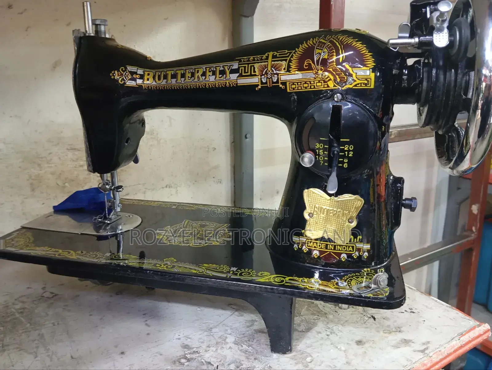 Butterfly Sewing Machine Made in India Head
