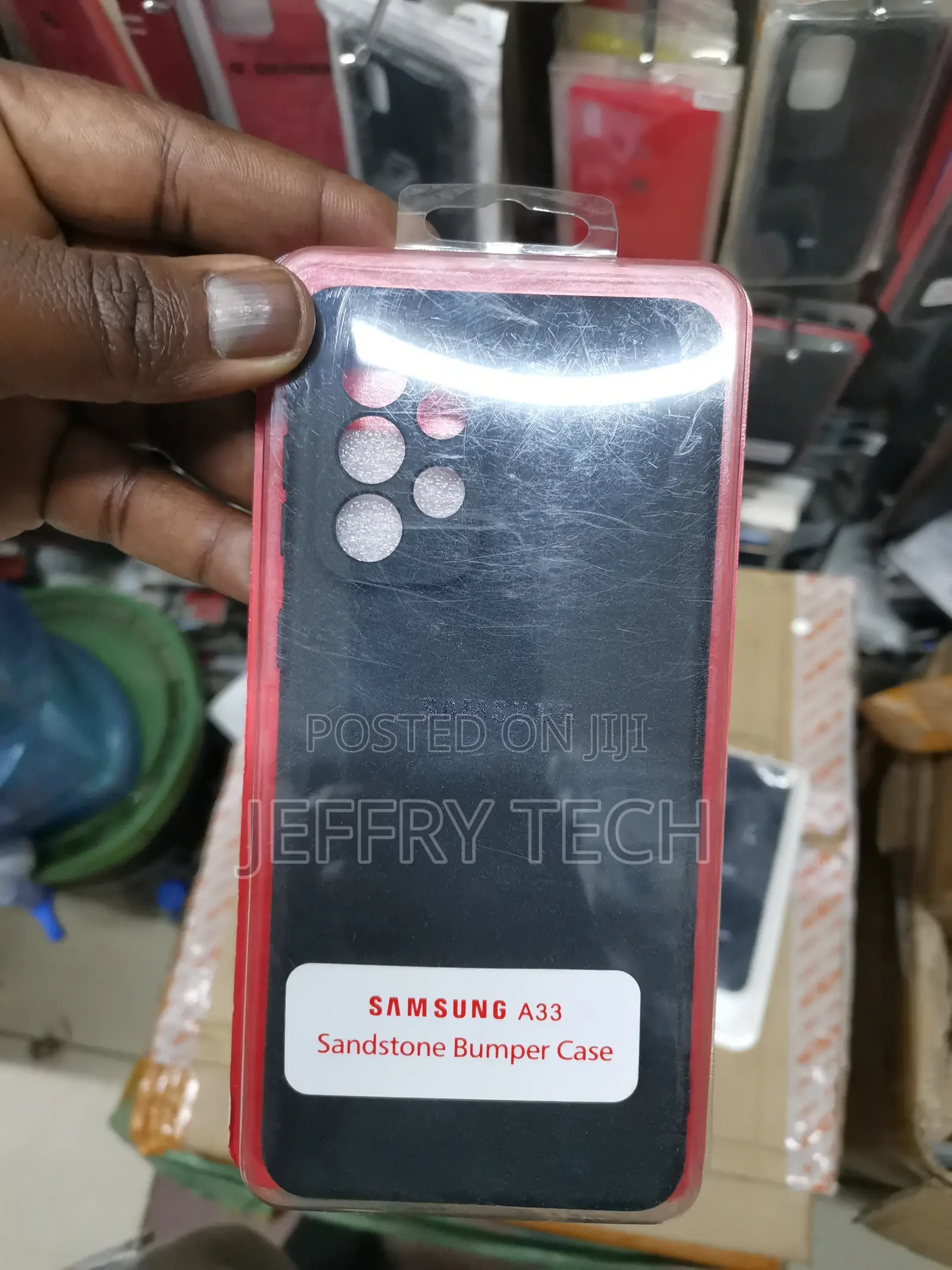 Sandstone Bumper Case for Samsung A33