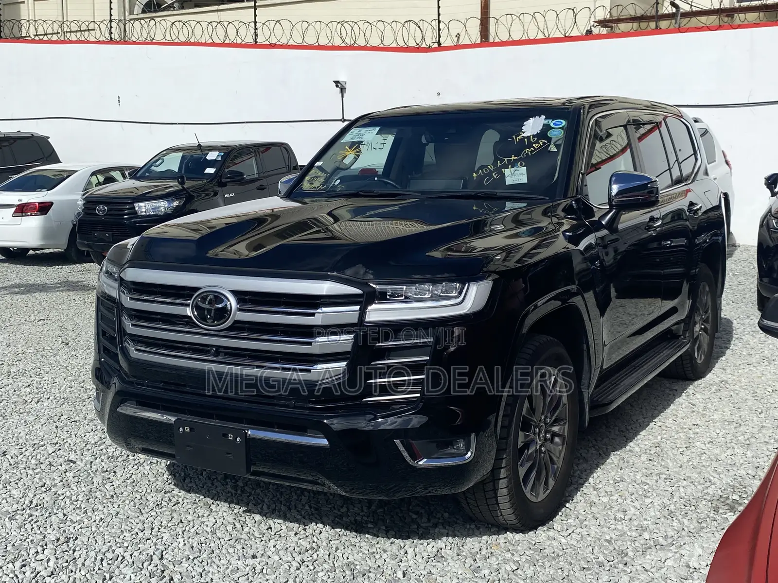 Toyota Land Cruiser 2023 Matt Black