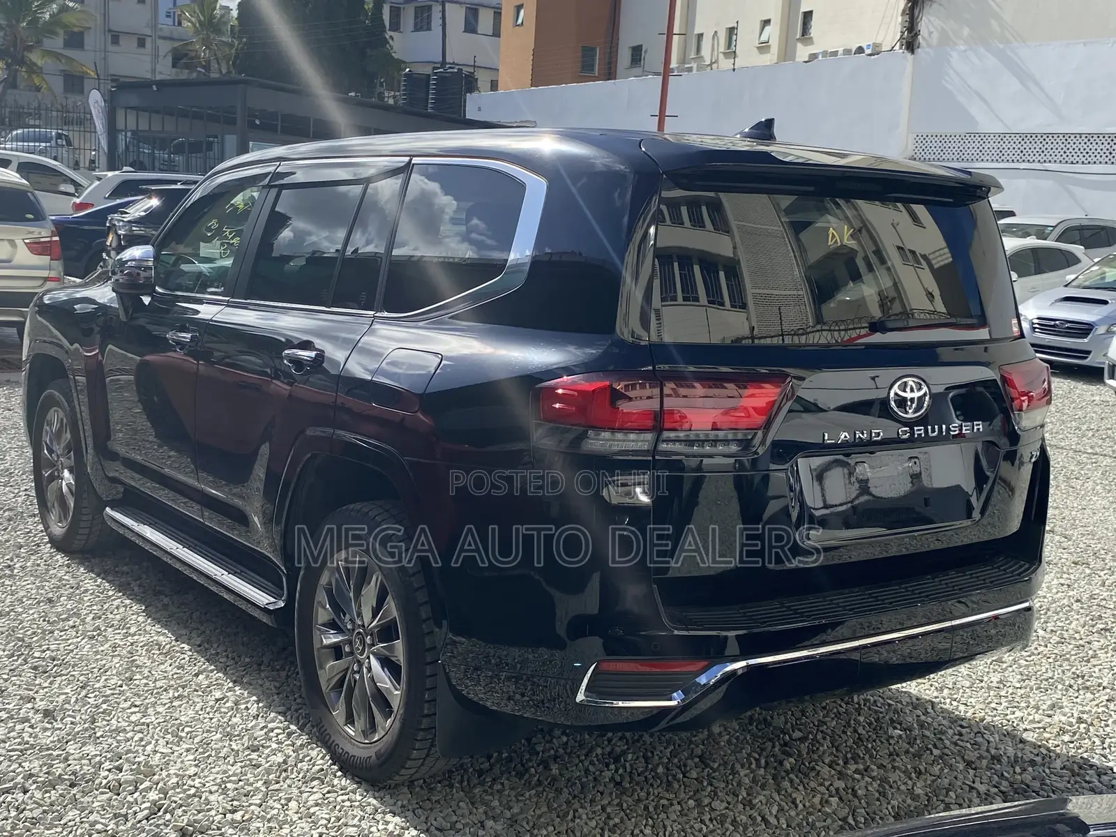 Toyota Land Cruiser 2023 Matt Black