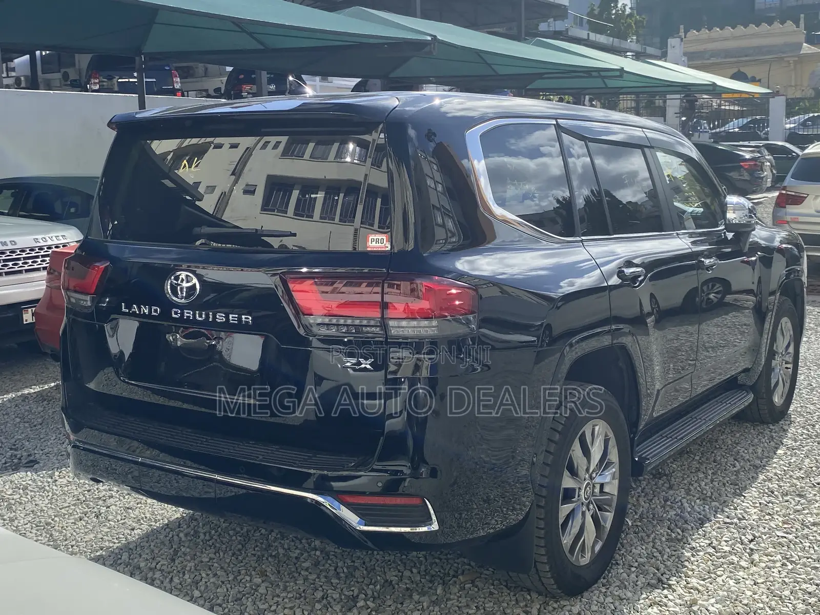 Toyota Land Cruiser 2023 Matt Black