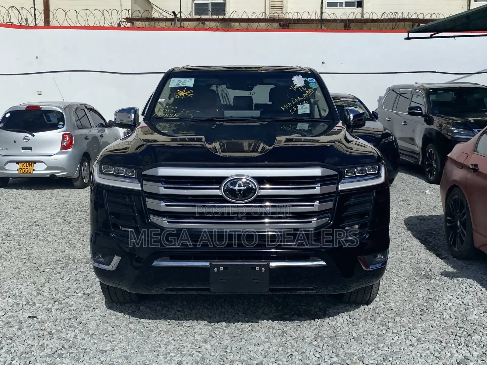 Toyota Land Cruiser 2023 Matt Black
