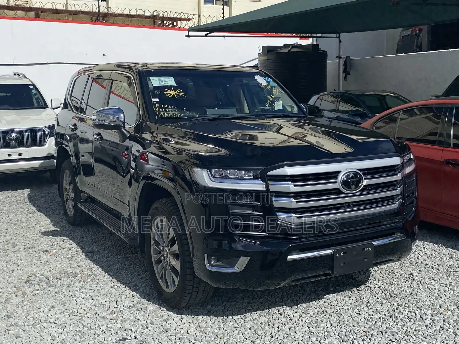 Toyota Land Cruiser 2023 Matt Black