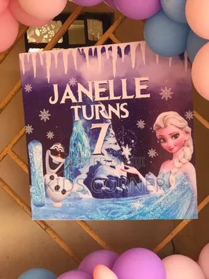 Birthday Decorations Girls Frozen Themes