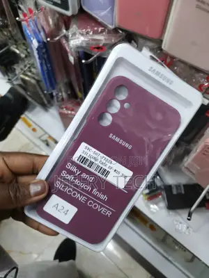 High Quality Silky Soft-touch Silicone Case For Samsung A24