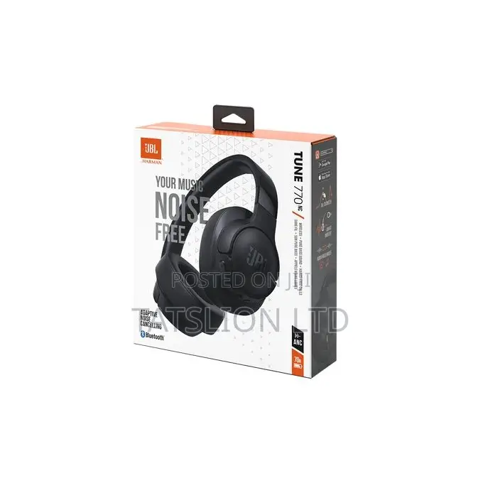 JBL Tune 770nc With Active Noise Cancelling Wireless Headpho