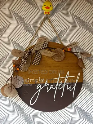Round Wooden Wall Hangings 30 Cm Diameter