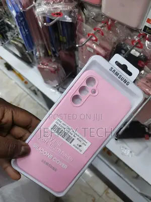 Baby Pink Samsung Galaxy A34 5gwithcamera Protector Silicone