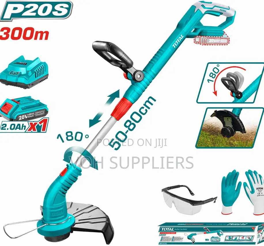 Total TGTLI20301 Lithium-Ion Grass Trimmer 20V