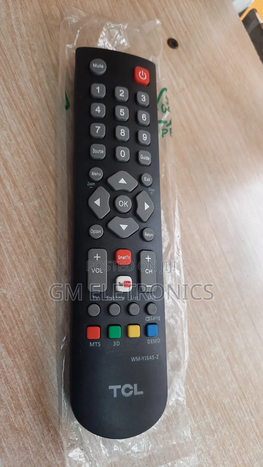 Universal Smart TV Remote for TCL TV With Youtube Nexflix