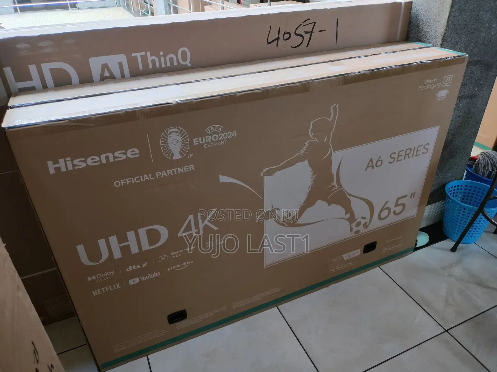 Hisense 65′′ 65a6n (New Model 2025) Uhd Smart Frameless T