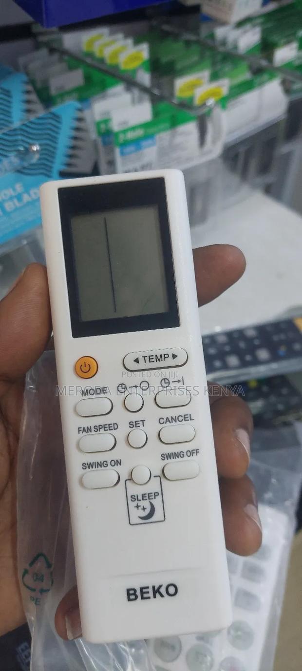 "BEKO Air Conditioner" New Remote Control White - thumbnail 3