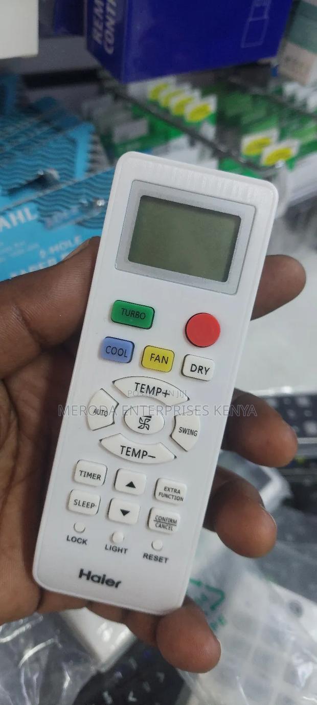 "Haier Air Conditioner Remote" New Remote Control White - main view