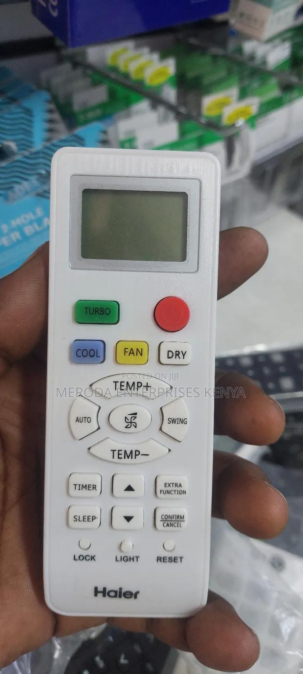 "Haier Air Conditioner Remote" New Remote Control White - thumbnail 3