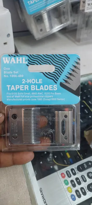 2 Holes Taper Blades Silver