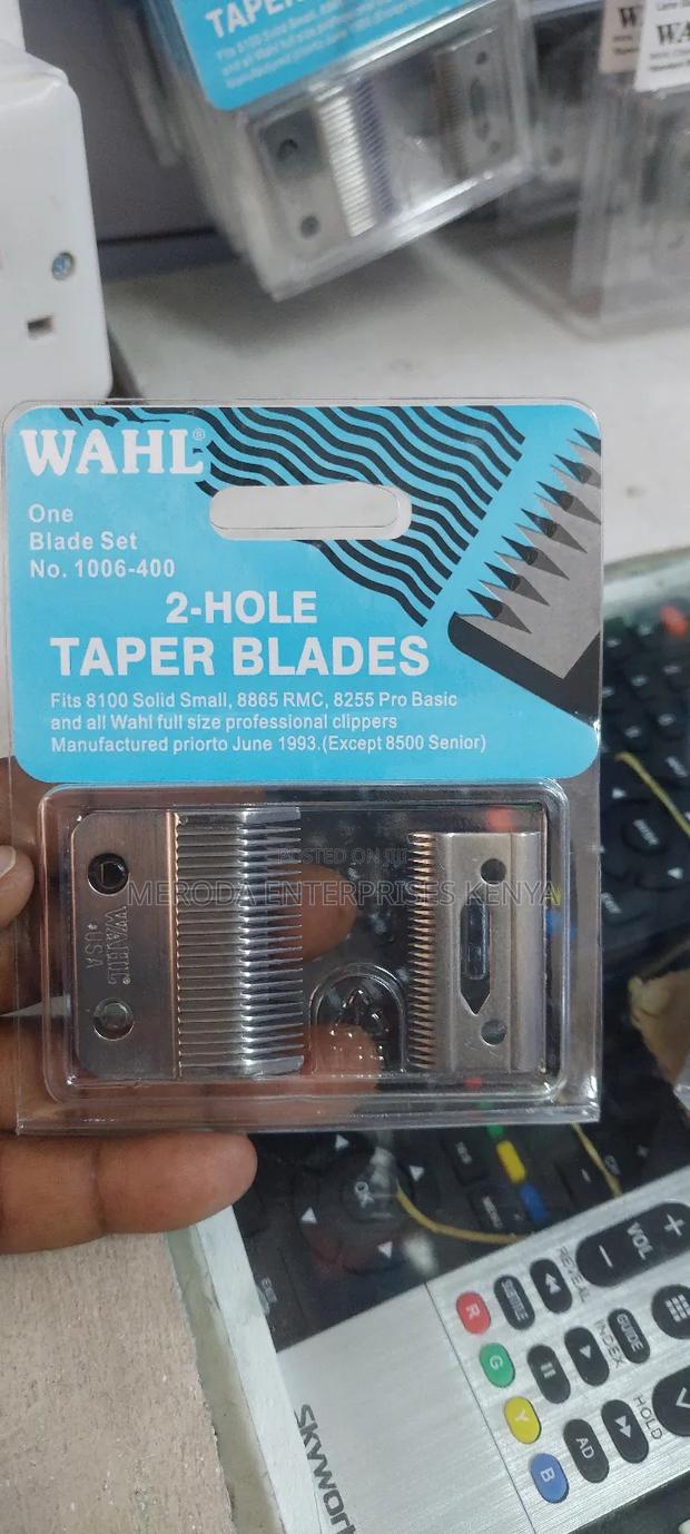 2 Holes Taper Blades Silver - thumbnail 2