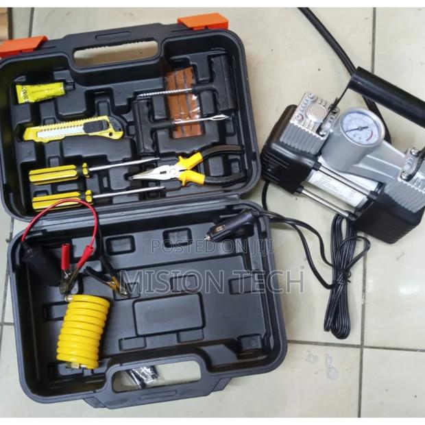 Double Cylinder Car Air Compressor