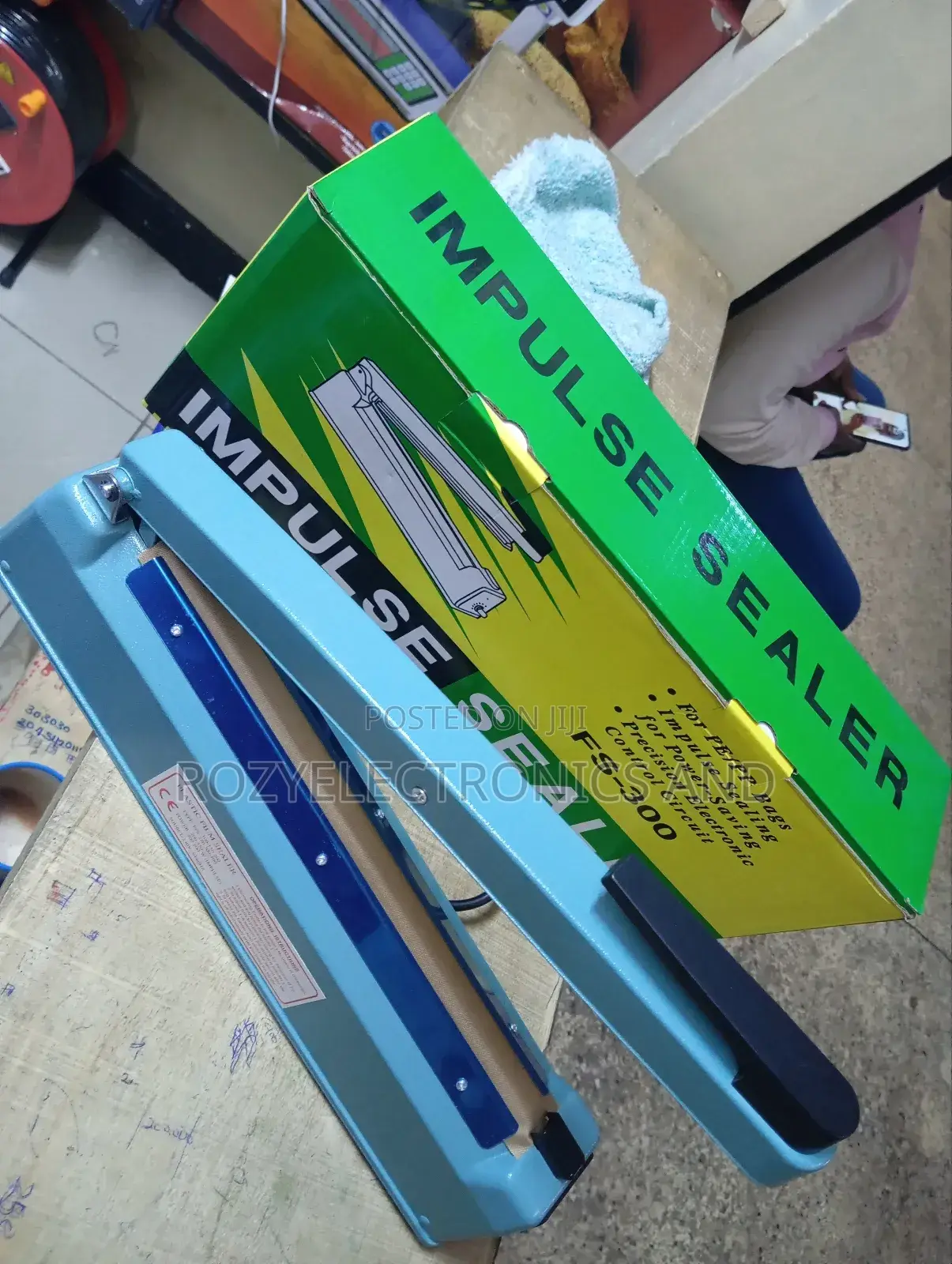 Quality Metallic Impulse Sealer 300mm