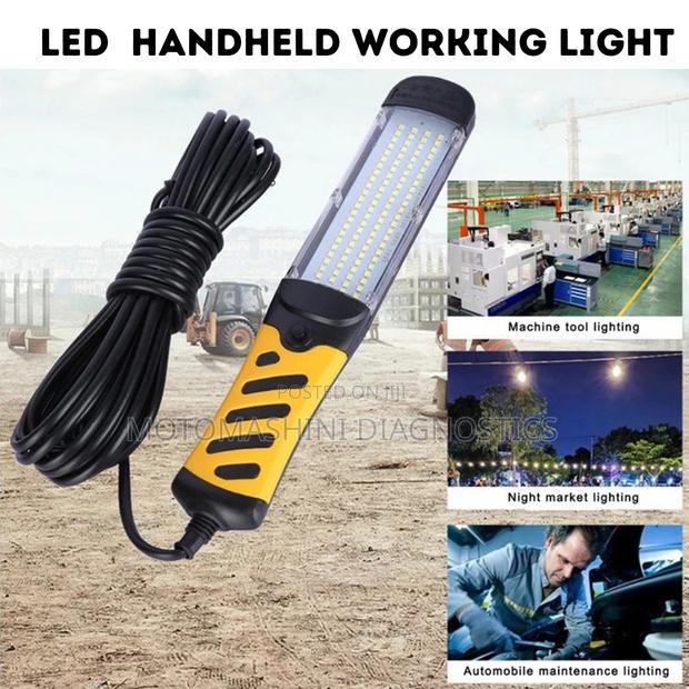 Bright Handheld Led Working Light With Long Power Cable - main view