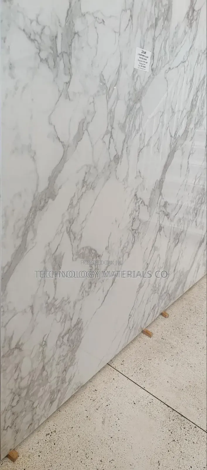Bulgari White Glossy Sintered Stone(270cm*120cm*6mm)