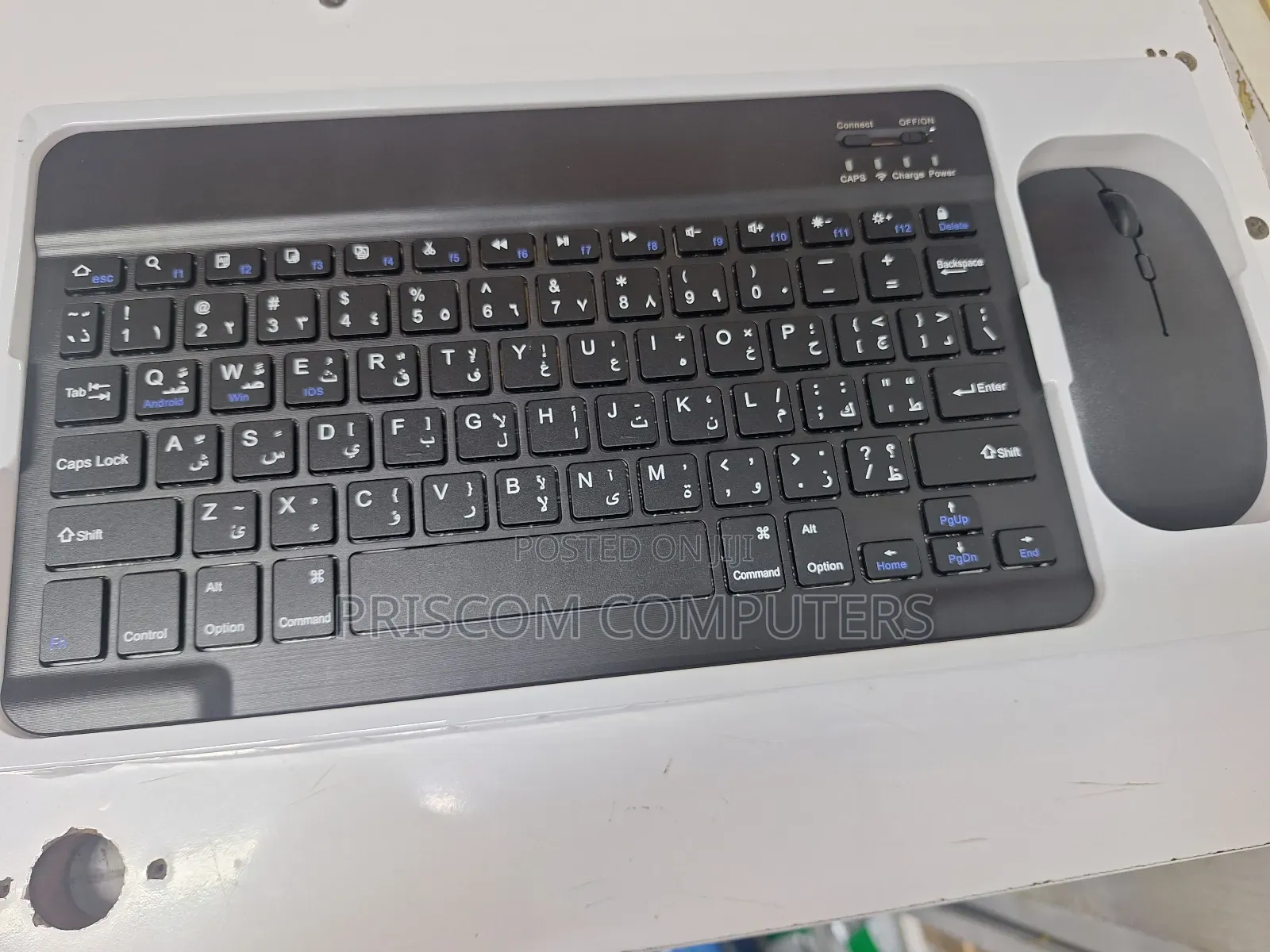Rechargeable Wireless Keyboard And Mouse Bluetooth