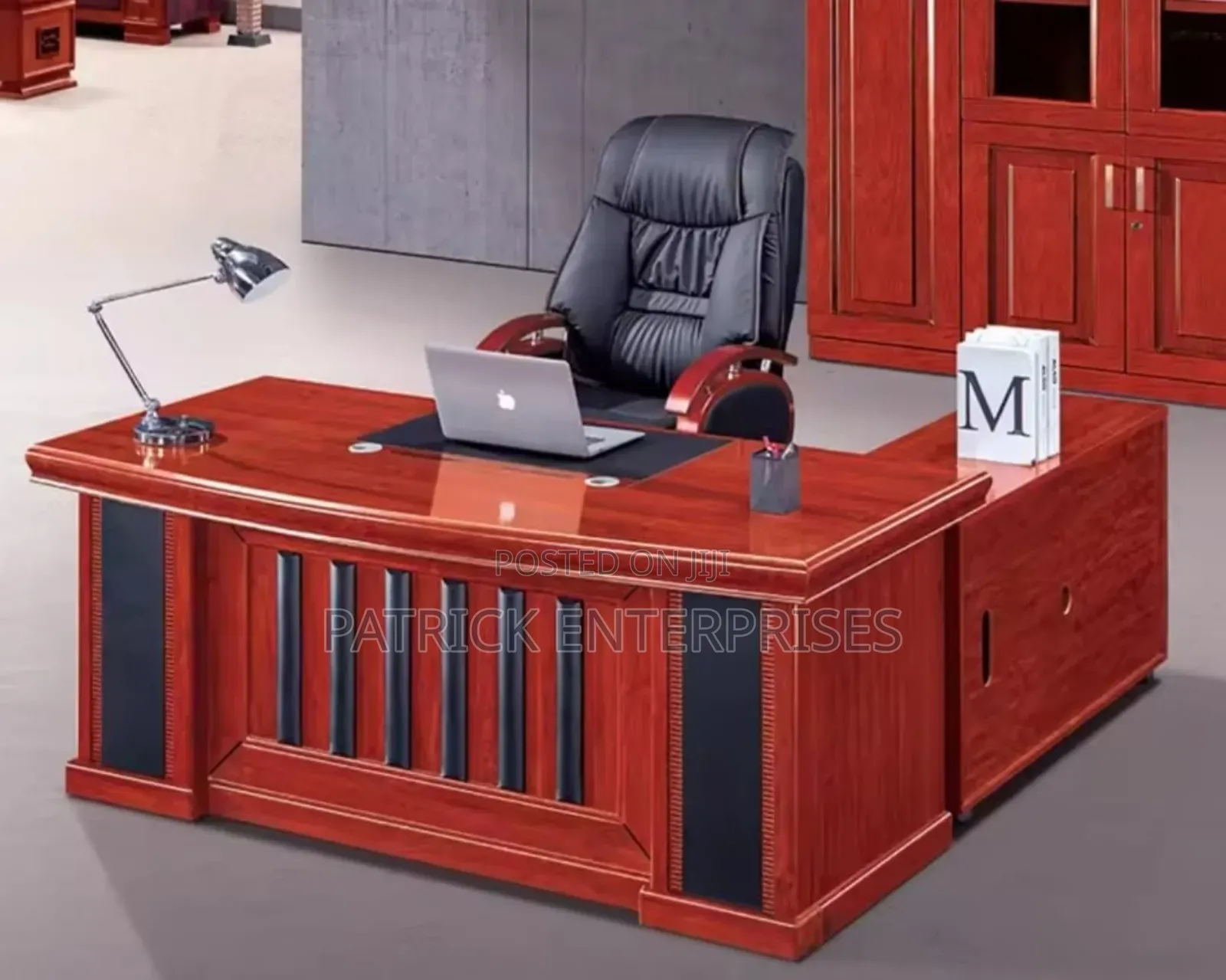 Executive Mahogany Office Desk