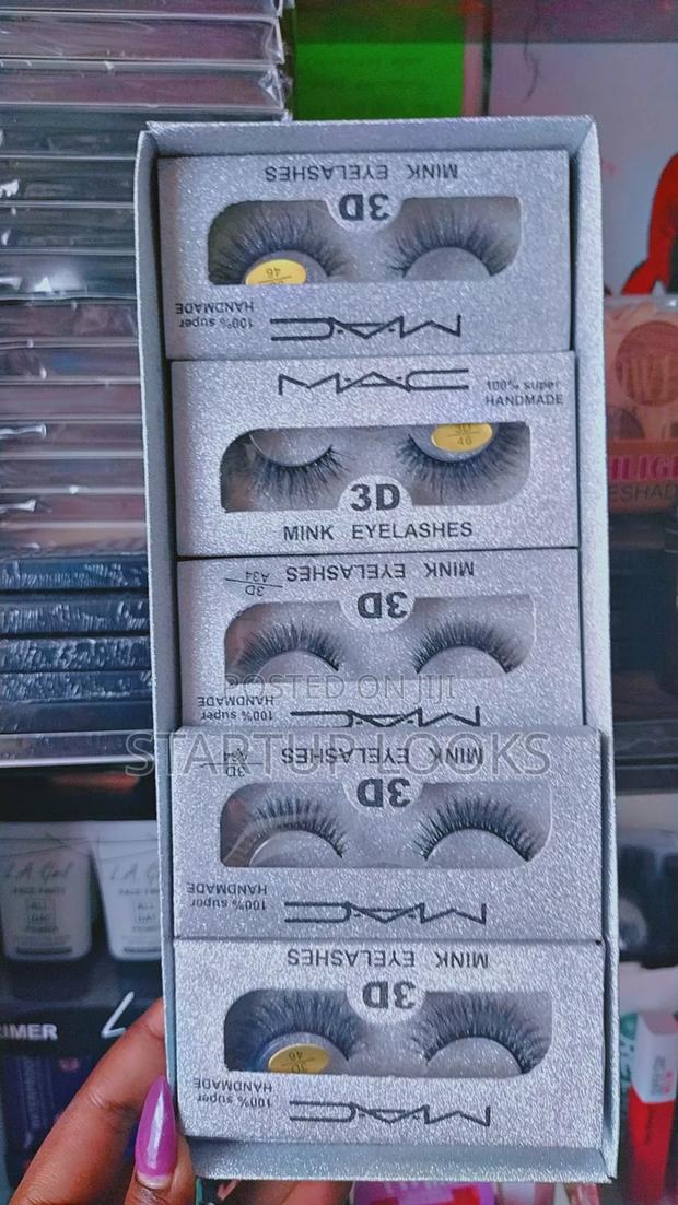 Contour Palette + Eyelashes Glue ,Mink Eyelashes,Powderbrush - thumbnail 3