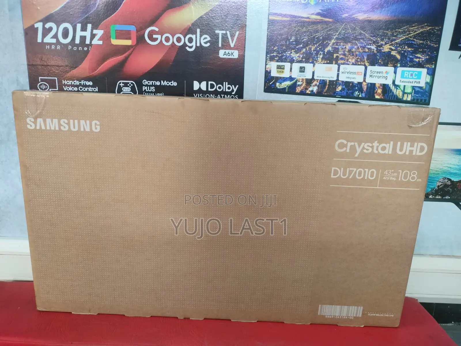 Samsung 43 DU7010 Crystal UHD Smart TV (2024) – 43DU7010