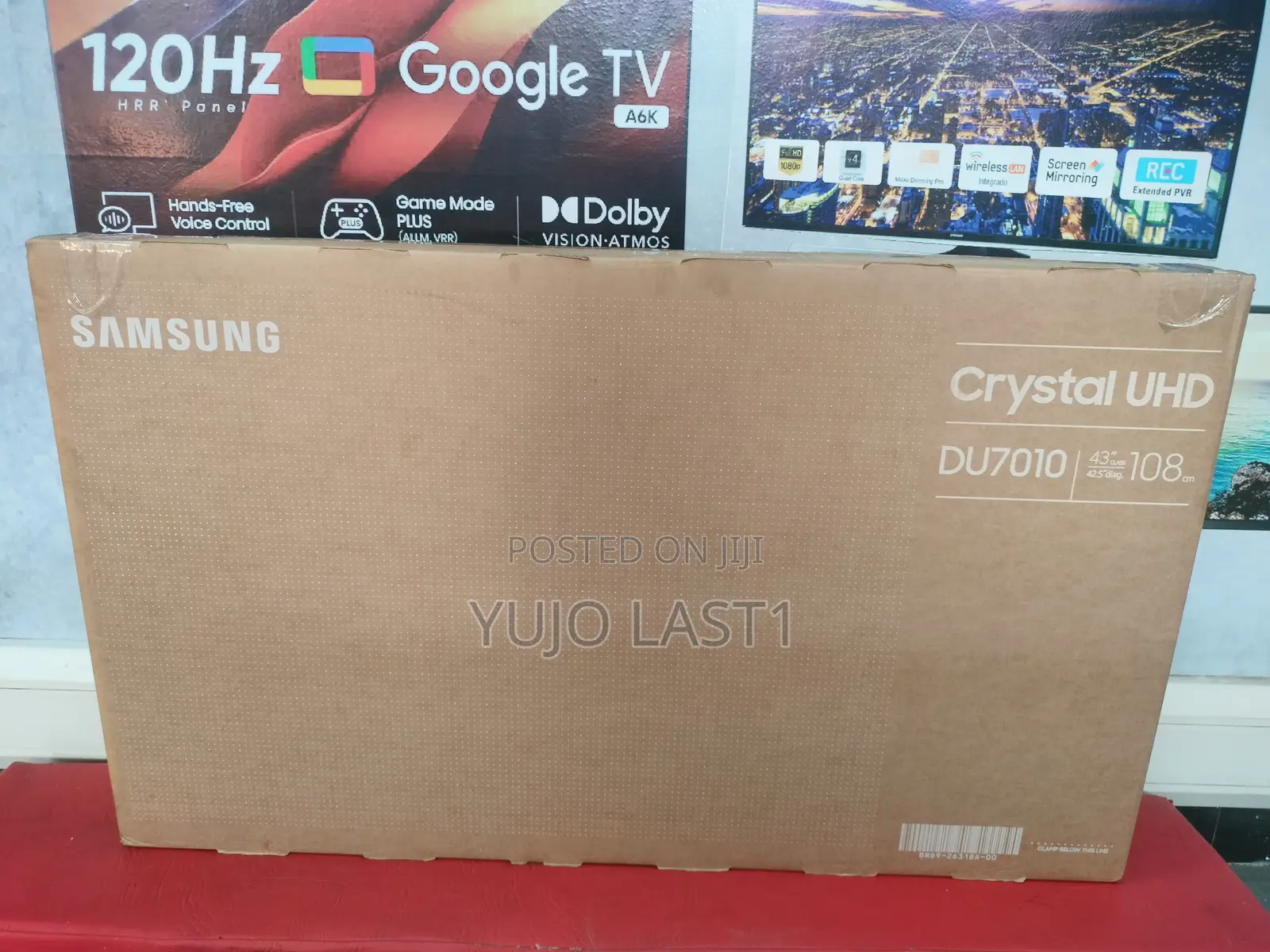 Samsung 43 DU7010 Crystal UHD Smart TV (2024) – 43DU7010