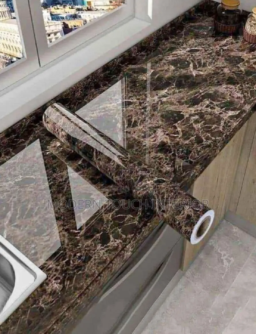 Dark Brown Marble Wallpaper