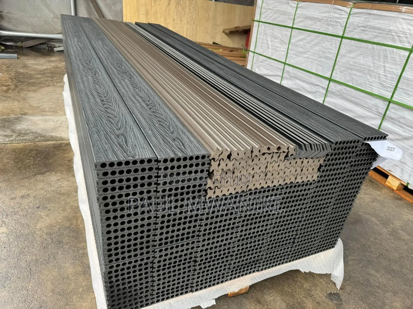 Wood Plastic Composite Decking, 6” * 2.8m