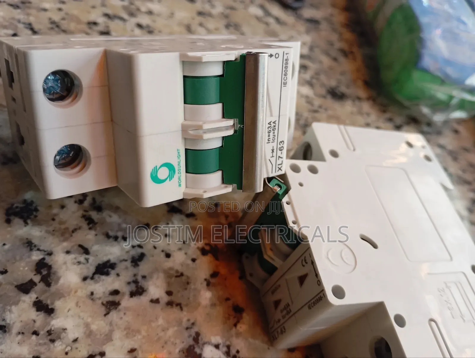 Dc MCB 800v 63a Dp Make