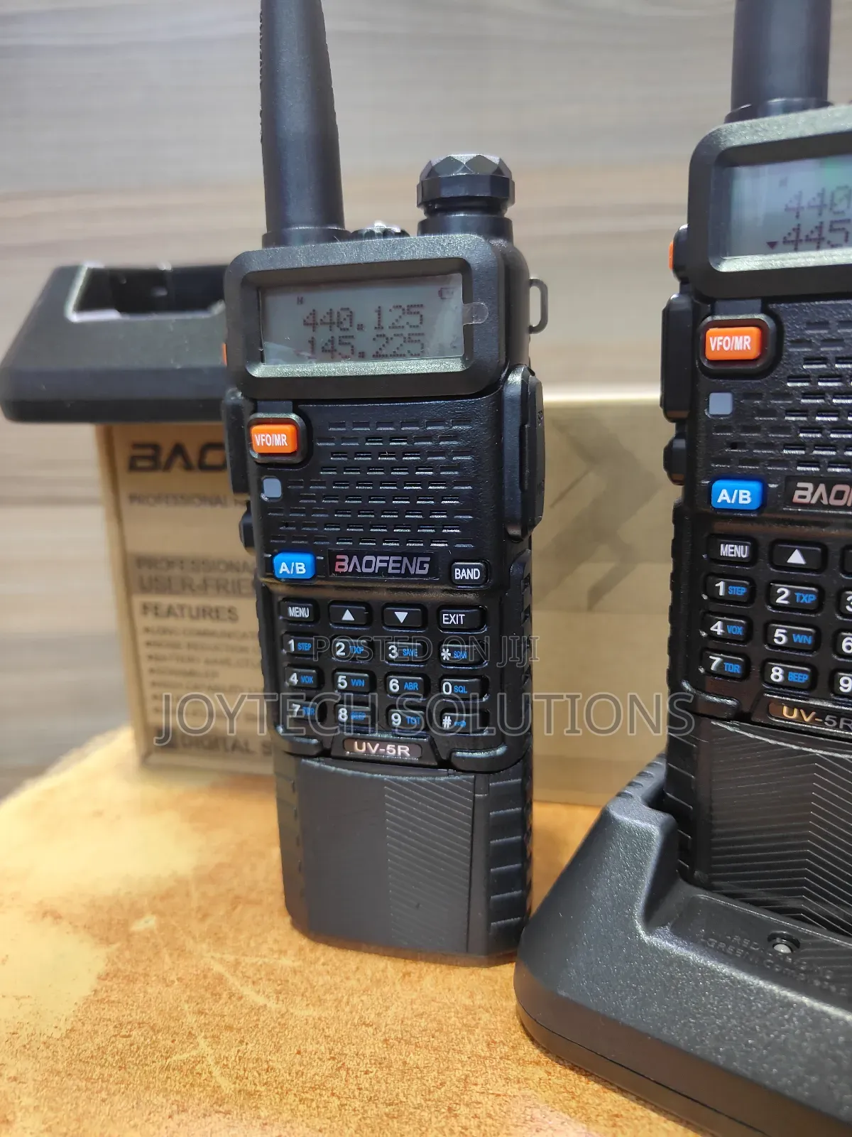 Industrial Walkie Talkie UV 5R Plus ,( Two Radio)