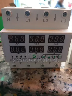 3-Phase Four-Wire Over and Under Voltage Protector 63A