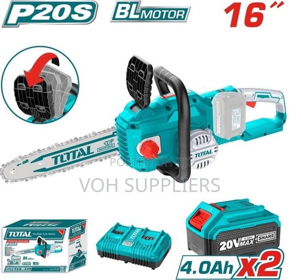 Total TGSLI401682 Lithium-ion Chain Saw 20V