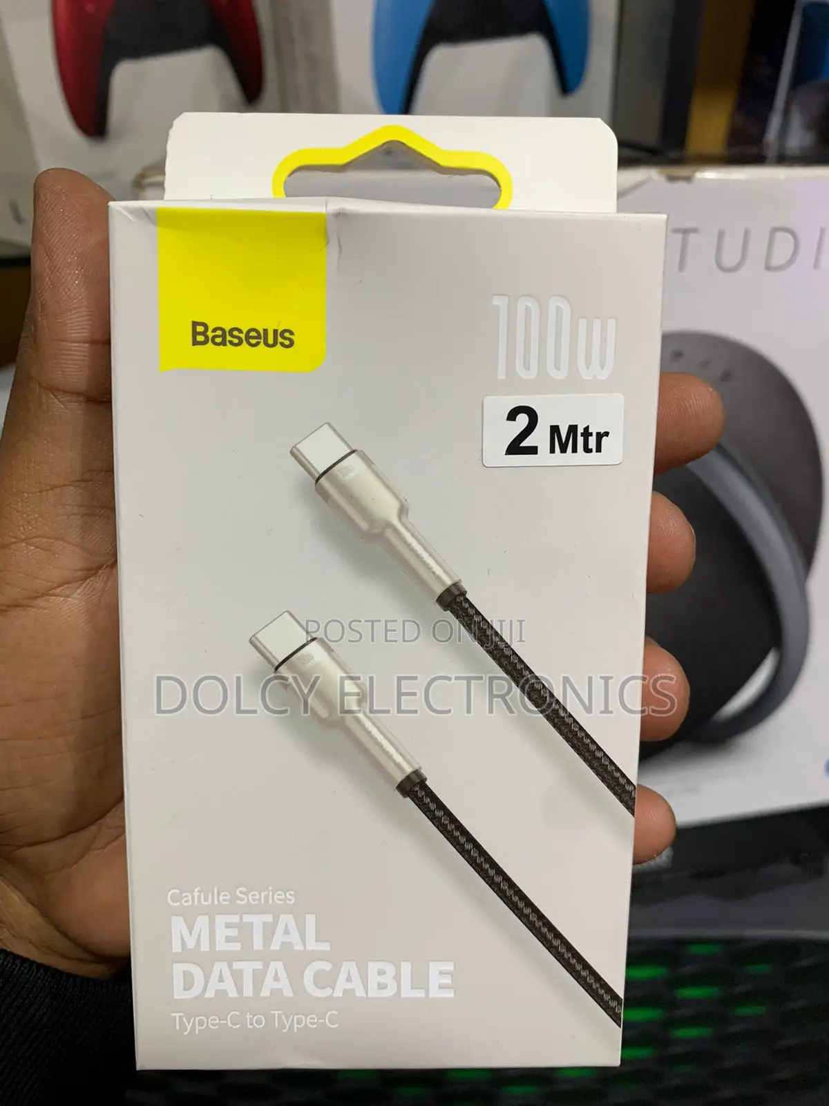 Baseus Metal Data Cable Type-C to Type-C 100W 2M