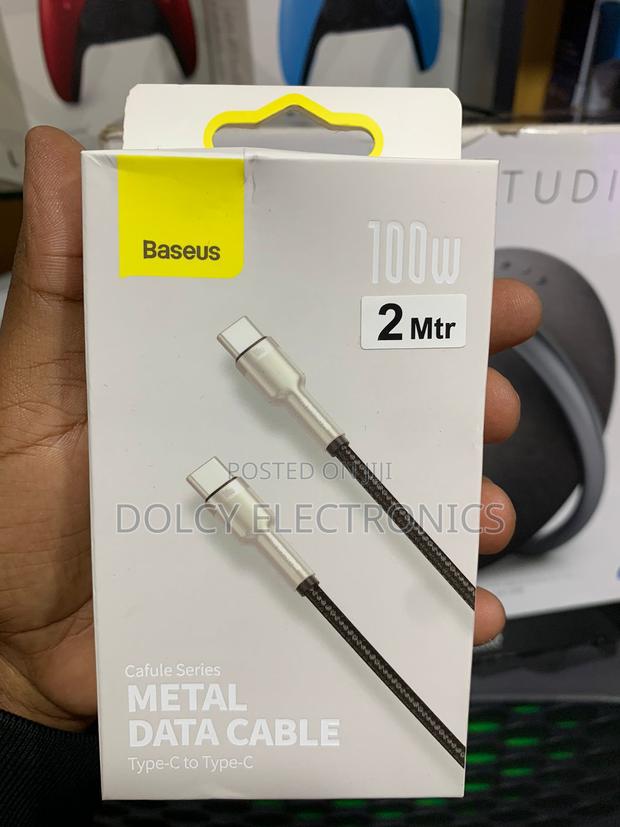 Baseus Metal Data Cable Type-C to Type-C 100W 2M - main view