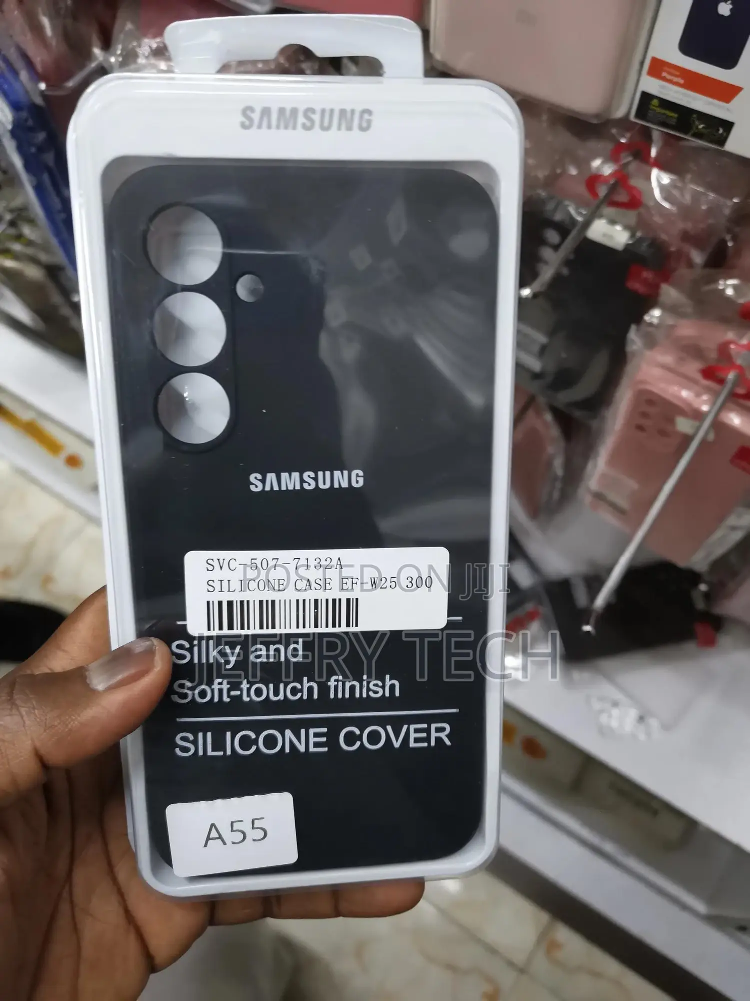 Genuine Liquid Silicone Back Case for Samsung Galaxy A55
