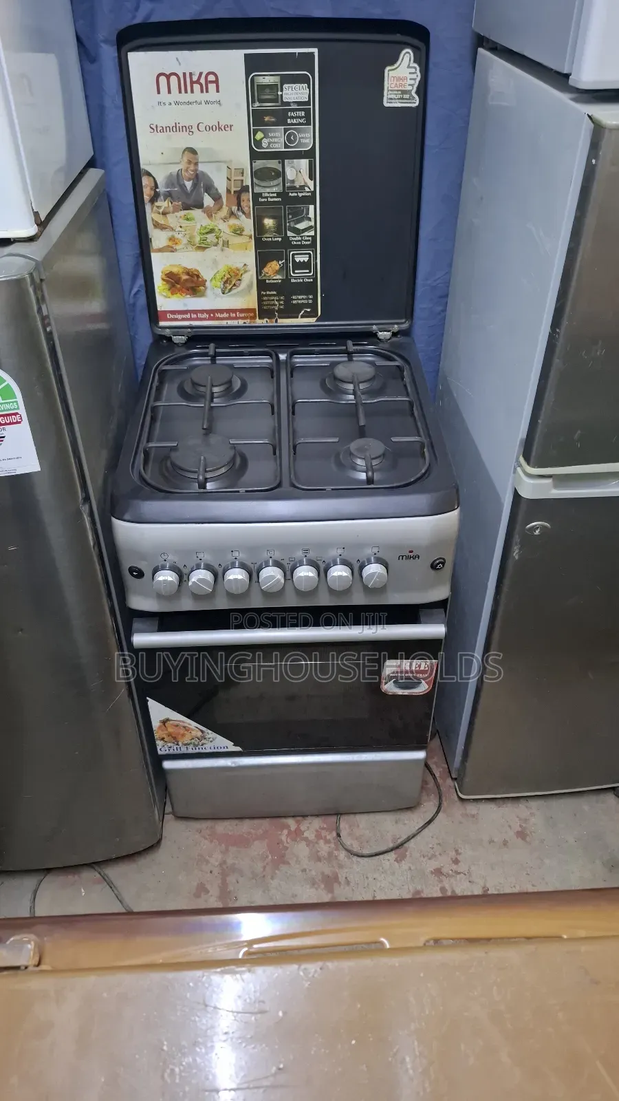 Mika 50x55 All Gas Cooker