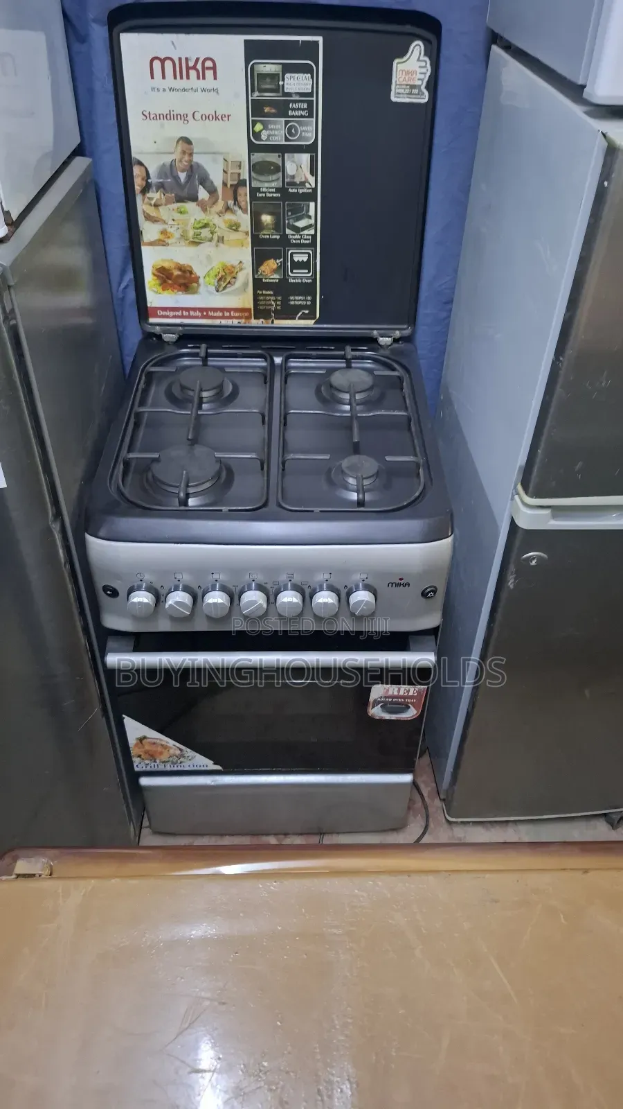Mika 50x55 All Gas Cooker