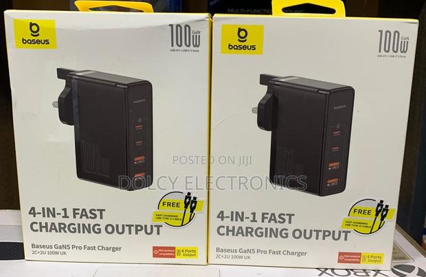 Baseus Gan5 Pro 100W 4 Port Fast Charger - thumbnail 2